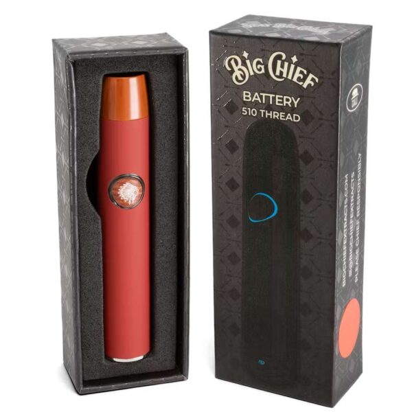 BIG CHIEF 510 THREAD BATTERY RED
